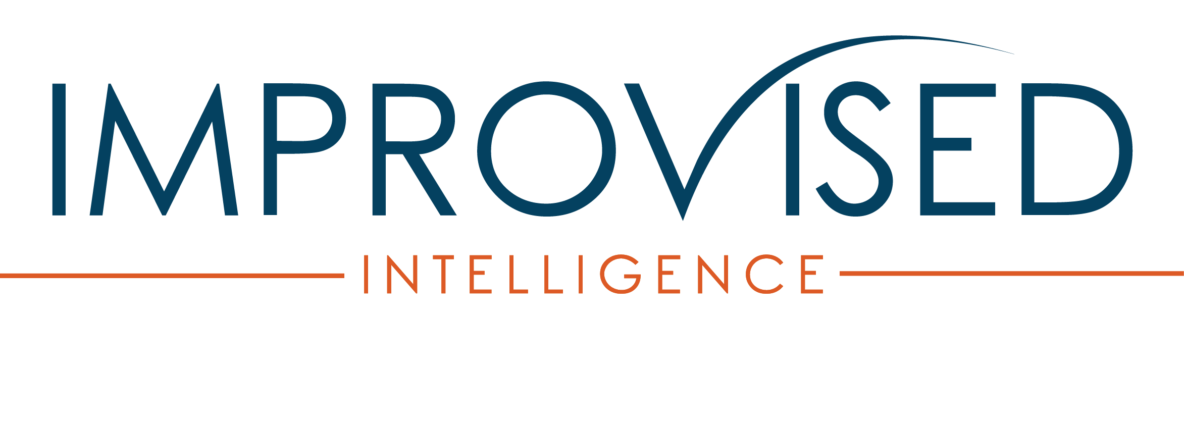 Improvised Intelligence Blue and Orange logo